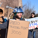 Illustration for article titled Marco Rubios First Post-Debate Event Plagued by Robot Protesters